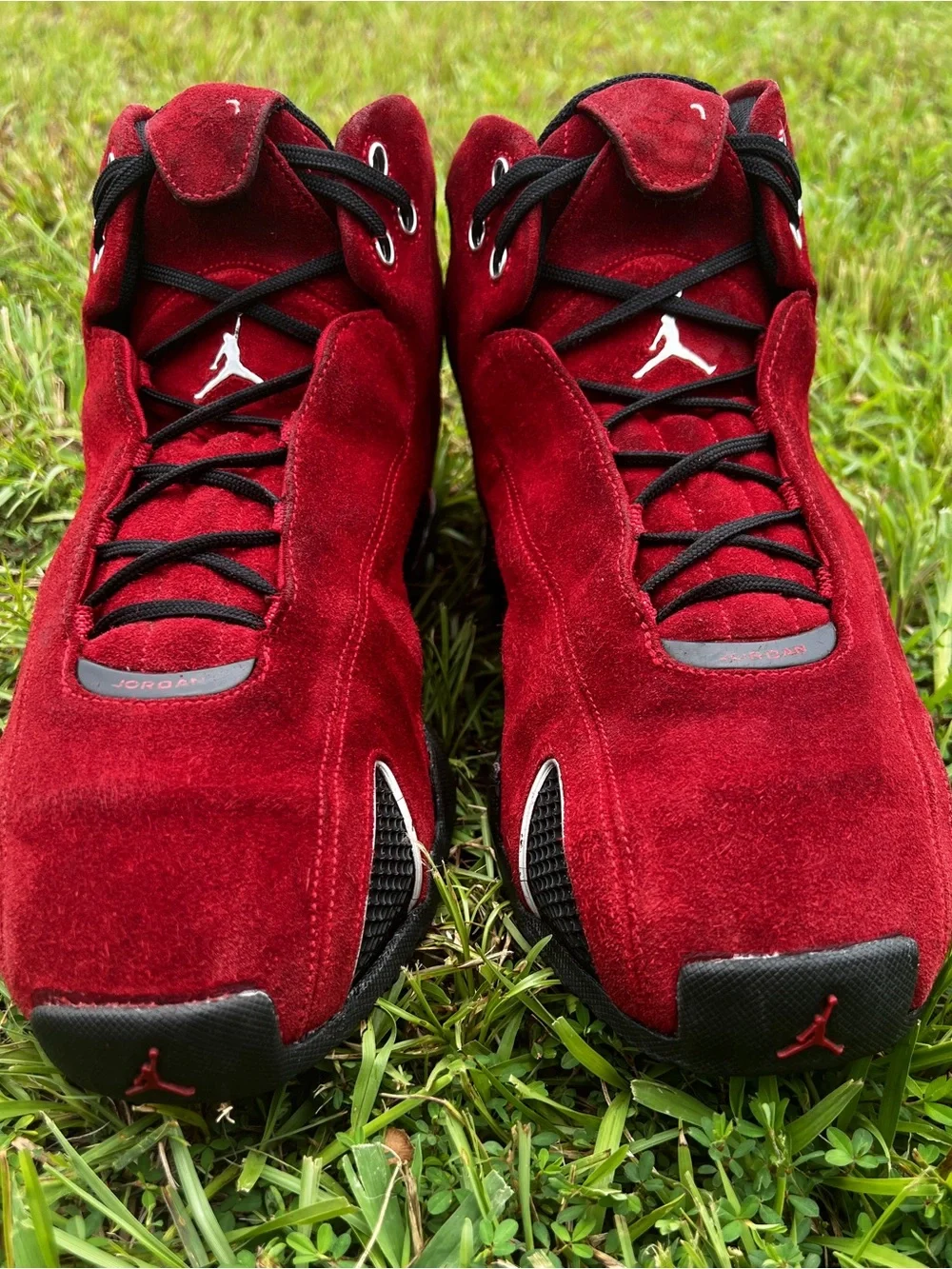 CLEAN Air Jordan 21 XXI size 12 Mens 2006 Red Suede shoes
